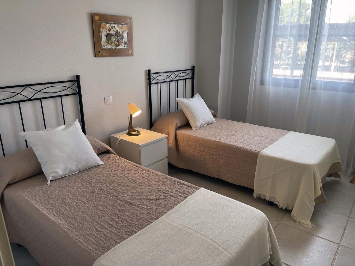 Apartamento VenAVera Playa Altos de Nuevo Vera I4-0A Bajo Primera Linea WIFI Exterior foto